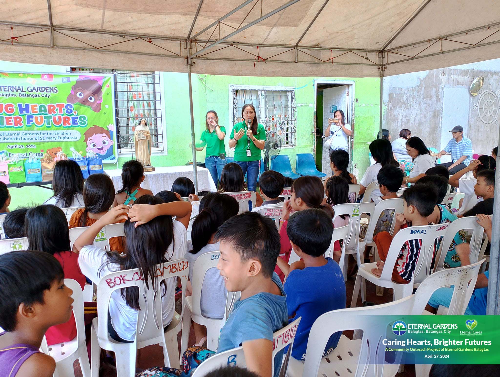 Caring Hearts, Brighter Futures: Eternal Gardens Balagtas CSR