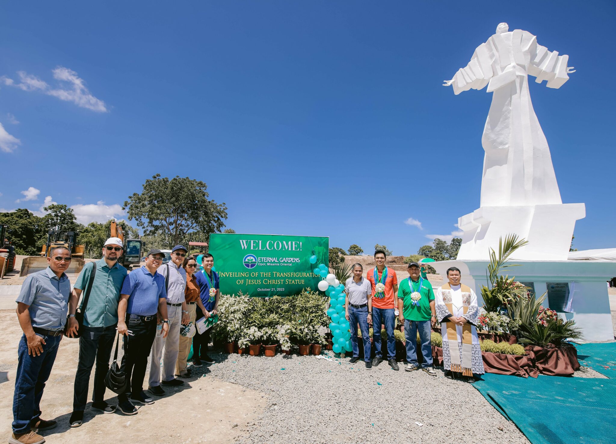 Eternal Gardens unveils Transfiguration of Jesus Christ statue in Opol, Misamis Oriental