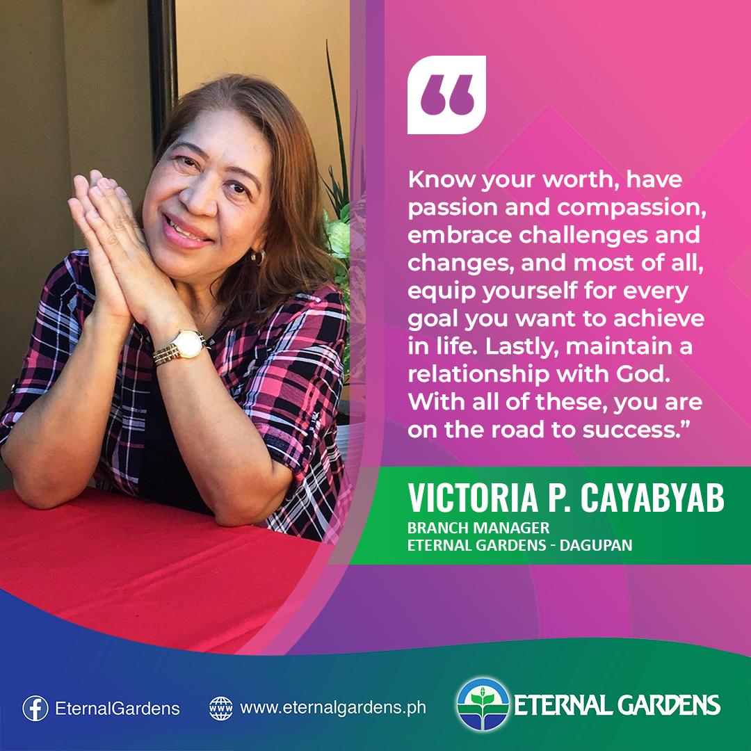 On the Spotlight: An Empowered Woman, Ms. Victoria Cayabyab