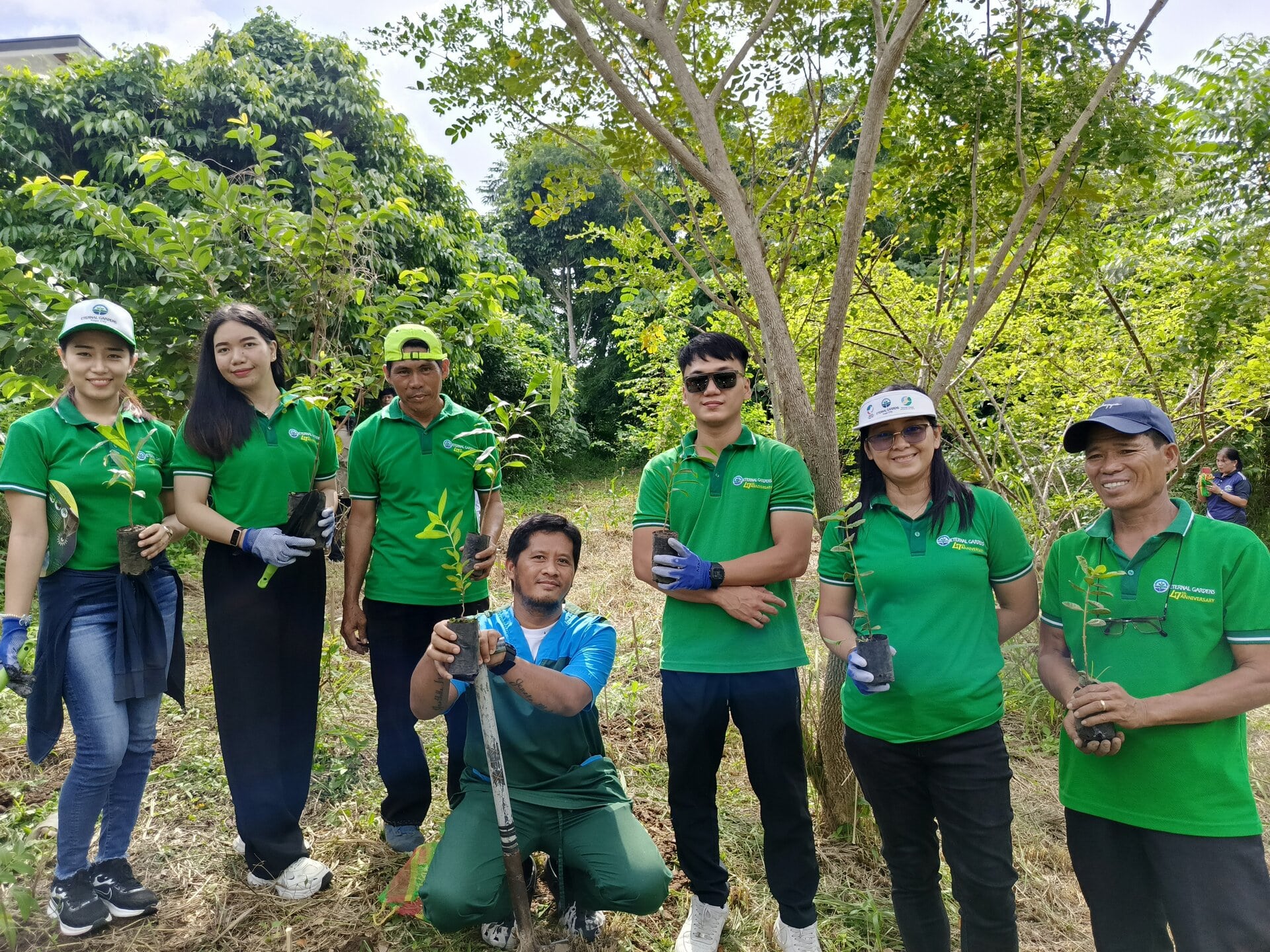 Eternal Gardens Naga Marks 23rd Anniversary with Tree Planting Initiative